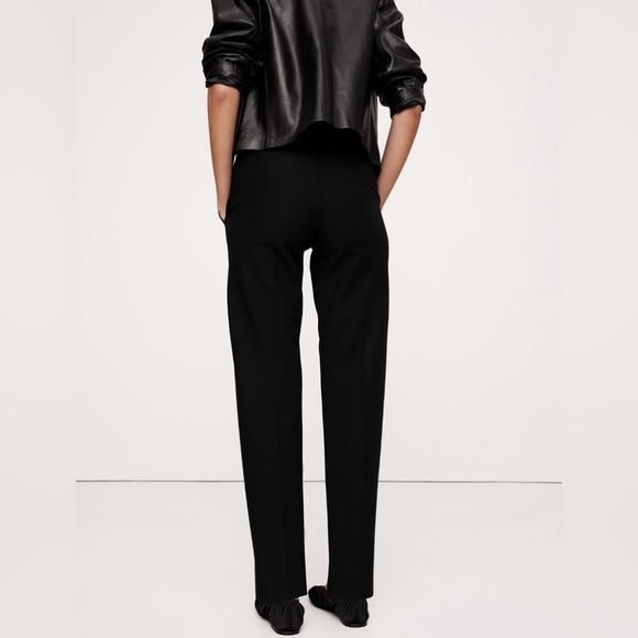 NWT! Banana Republic Black High-Rise Modern Slim Refined Ankle Pant🤎🔹 - Picture 2 of 9